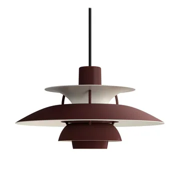 Lampa wisząca PH 5 - Ø300, Monochrom burgundy - Louis Poulsen