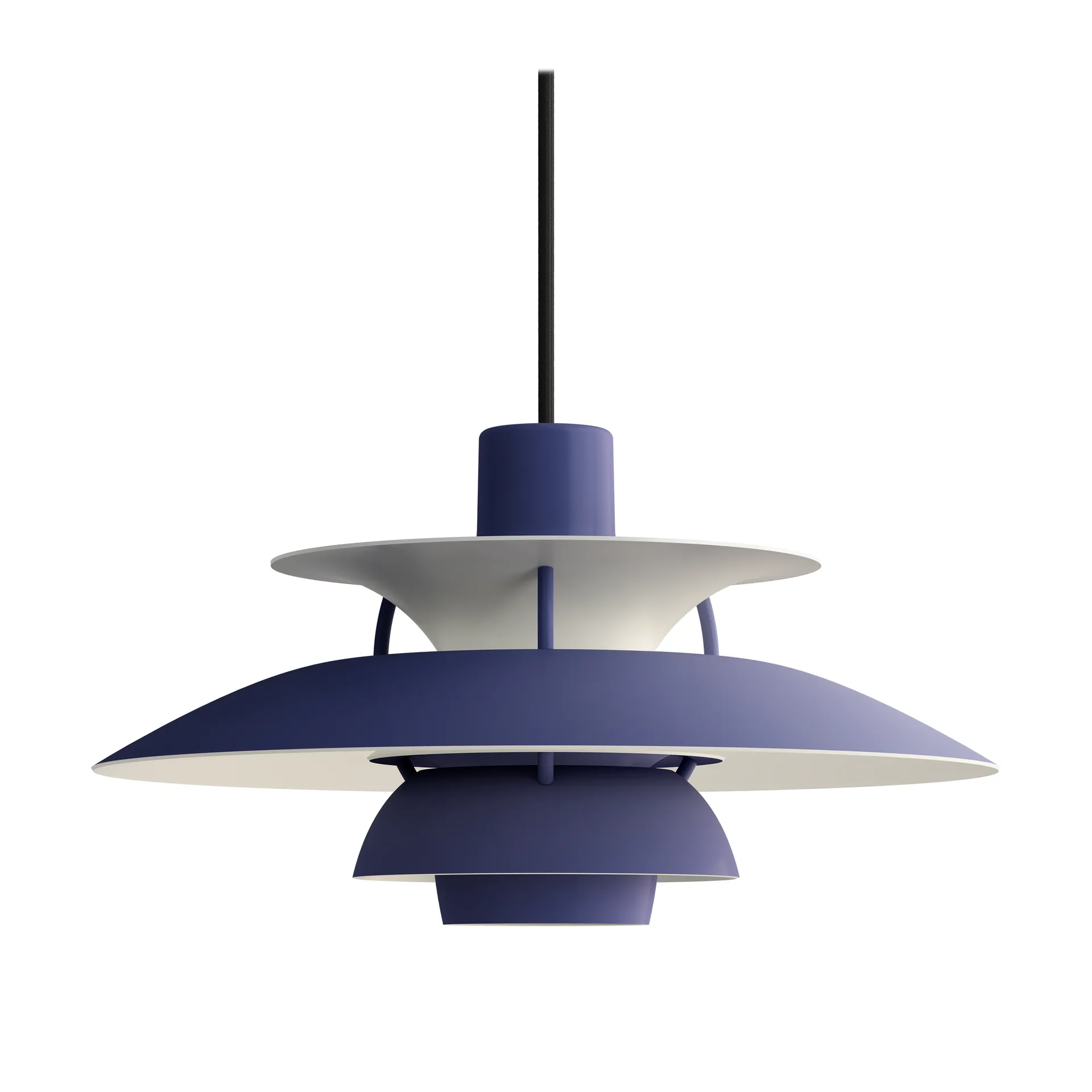 Lampa wisząca PH 5, Ø300, Monochrom dusty indigo Louis Poulsen