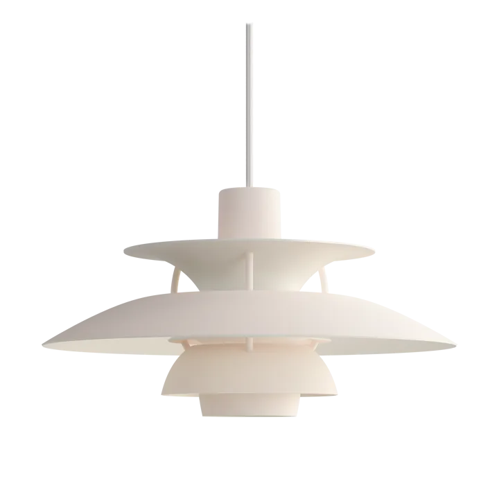Lampa wisząca PH 5 - Ø300, Monochrom pale blush - Louis Poulsen