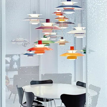 Lampa wisząca PH 5 - Ø300, Niebieski - Louis Poulsen