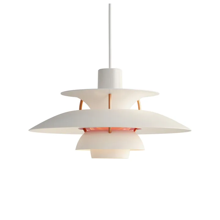 Lampa wisząca PH 5 - Ø300, Nowoczesny biały - Louis Poulsen