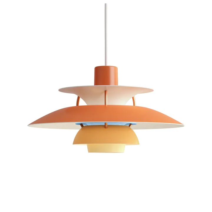 Lampa wisząca PH 5 - Ø300, pomarańczowy - Louis Poulsen