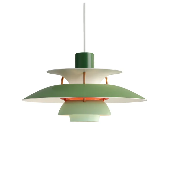 Lampa wisząca PH 5 - Ø300, Zielony - Louis Poulsen