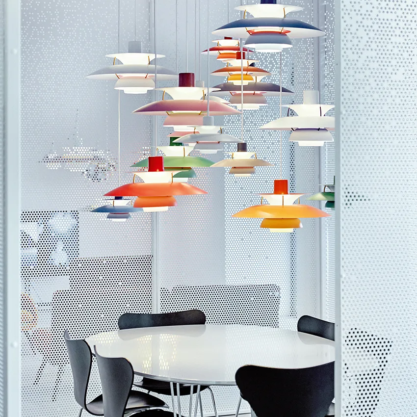 Lampa wisząca PH 5, Ø300, Zielony Louis Poulsen