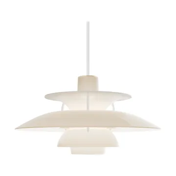 Lampa wisząca PH 5, Ø32 cm - Opal beige - Louis Poulsen