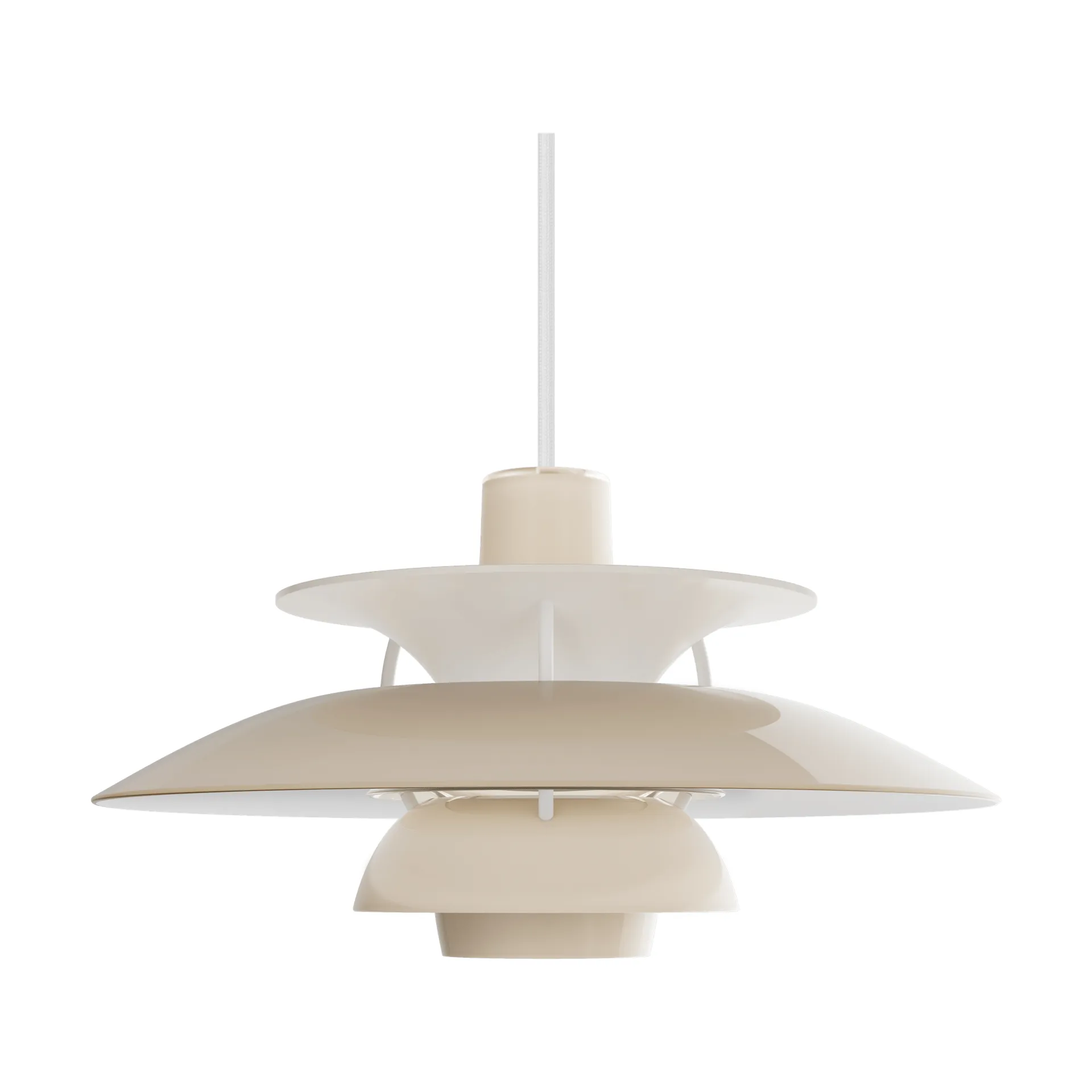 Lampa wisząca PH 5, Ø32 cm, Opal beige Louis Poulsen