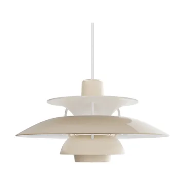 Lampa wisząca PH 5, Ø32 cm - Opal beige - Louis Poulsen