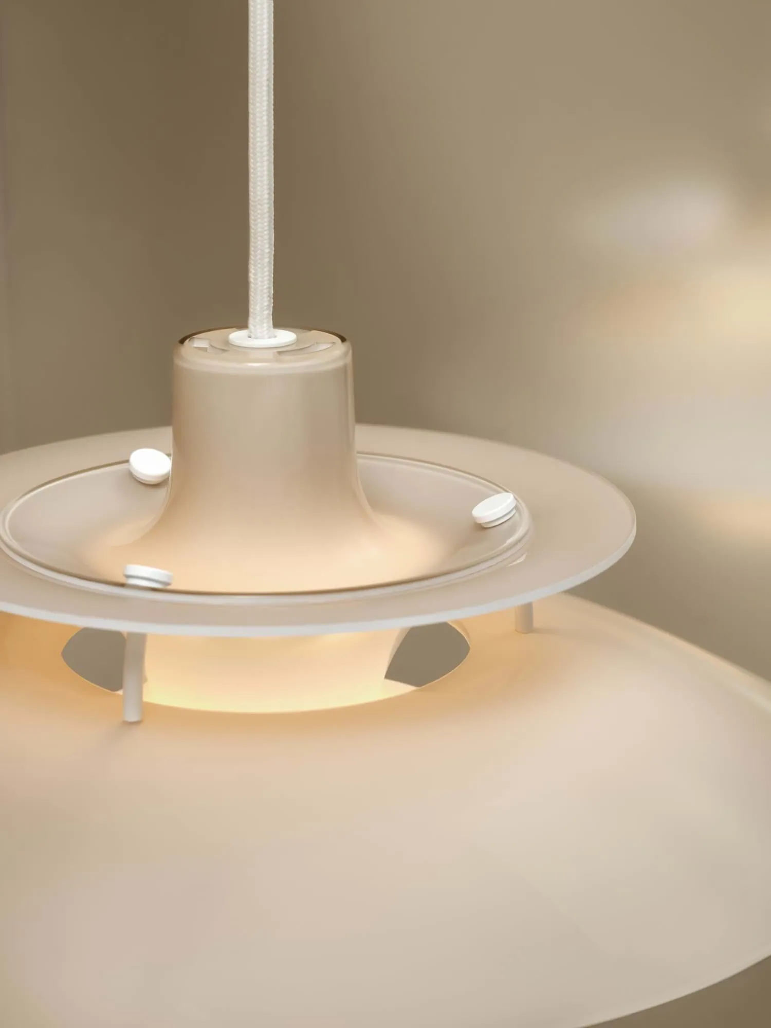 Lampa wisząca PH 5, Ø32 cm, Opal beige Louis Poulsen