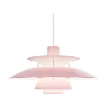 Lampa wisząca PH 5, Ø32 cm - Opal pale rose - Louis Poulsen