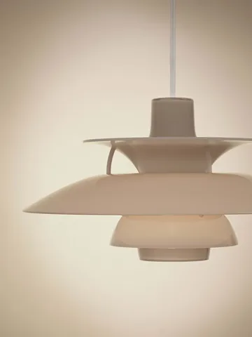 Lampa wisząca PH 5 - Ø320, Opal beige - Louis Poulsen