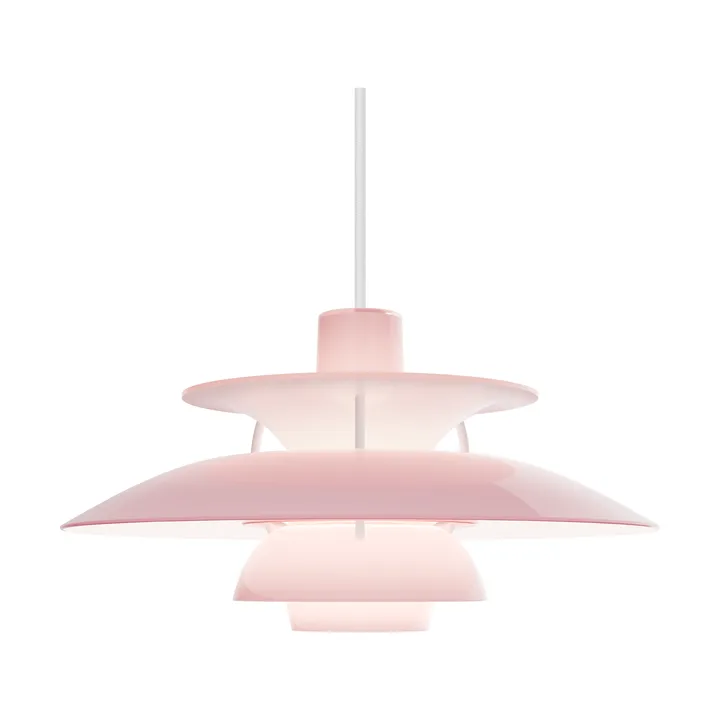 Lampa wisząca PH 5 - Ø320, Opal pale rose - Louis Poulsen