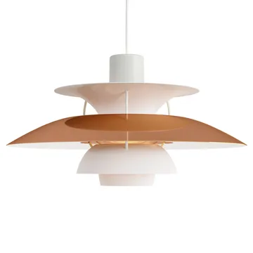Lampa wisząca PH 5 - Ø500, Miedź - Louis Poulsen