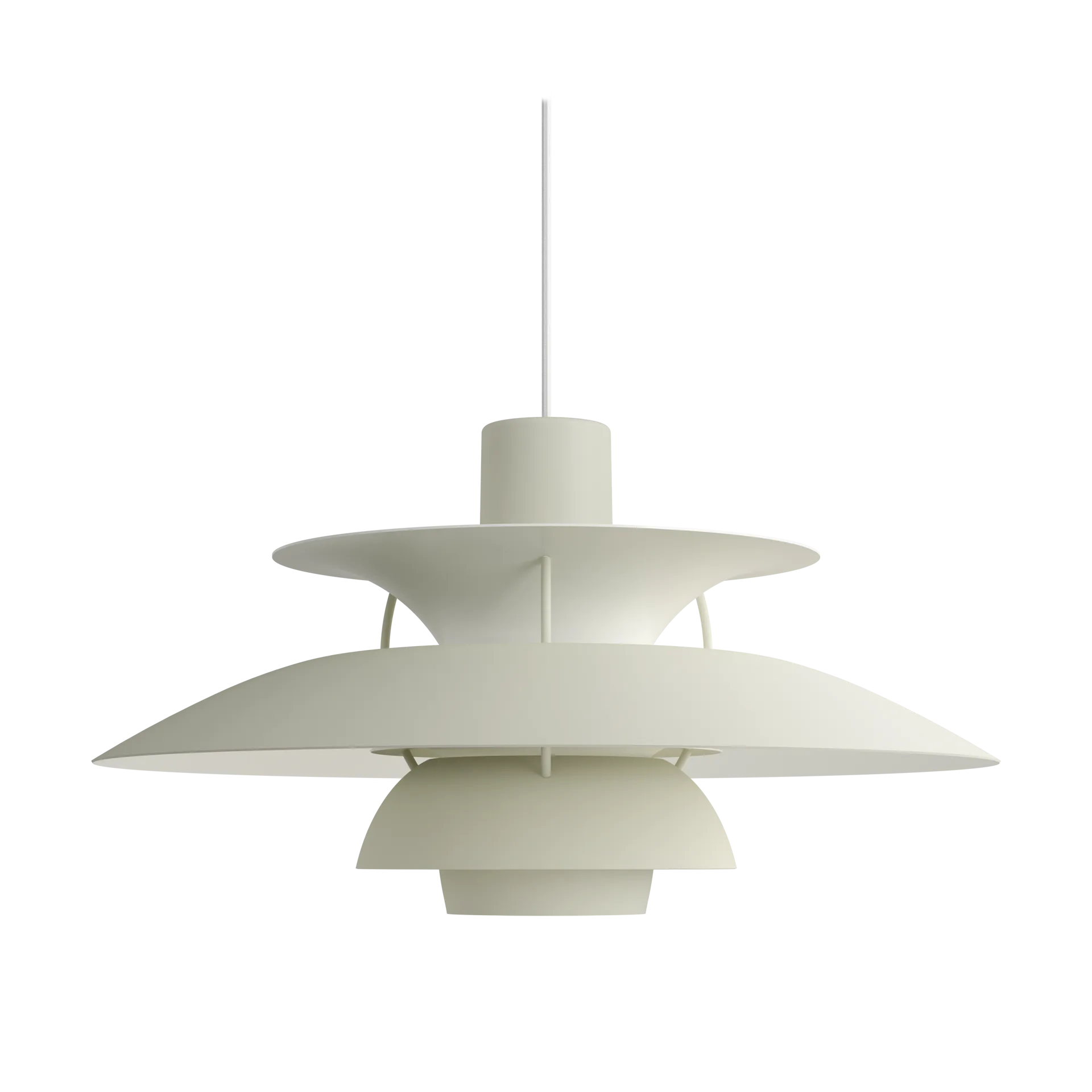 Lampa wisząca PH 5, Ø500, Monochrom pale pewter Louis Poulsen