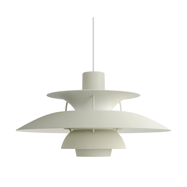 Lampa wisząca PH 5 - Ø500, Monochrom pale pewter - Louis Poulsen