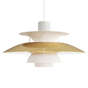 Lampa wisząca PH 5 - Ø500, Mosiądz - Louis Poulsen