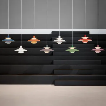Lampa wisząca PH 5 - Ø500, Niebieski - Louis Poulsen