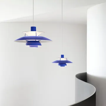 Lampa wisząca PH 5 - Ø500, Niebieski - Louis Poulsen