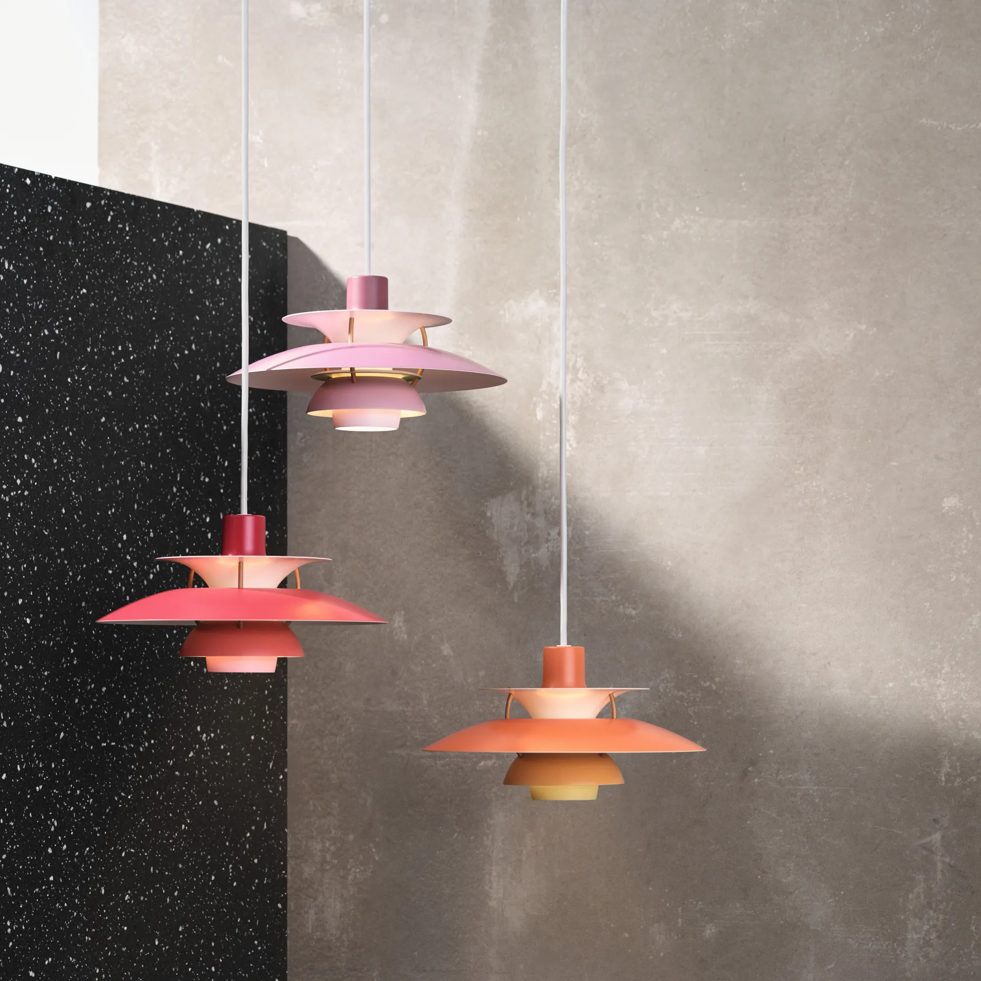 Lampa wisząca PH 5, Ø500, Orange Louis Poulsen