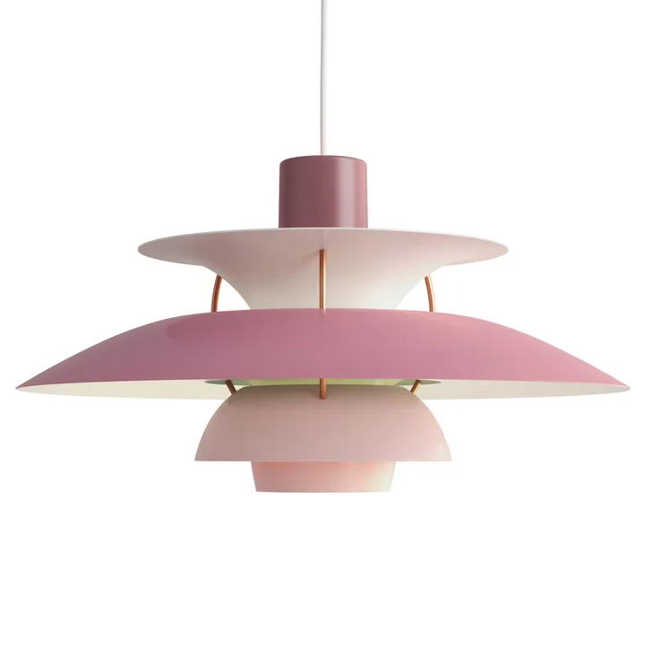Lampa wisząca PH 5 - Ø500, Różowy - Louis Poulsen