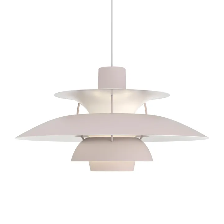 Lampa wisząca PH 5 - Ø500, Szary ostrygowy - Louis Poulsen