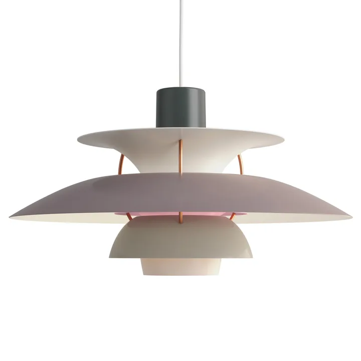 Lampa wisząca PH 5 - Ø500, Szary - Louis Poulsen