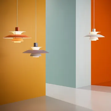 Lampa wisząca PH 5 - Ø500, Szary - Louis Poulsen