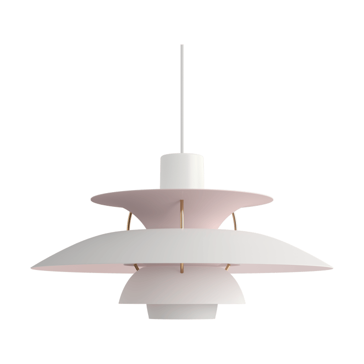 Lampa wisząca PH 5 Anniversary edition, Matte white-pale rose Louis Poulsen