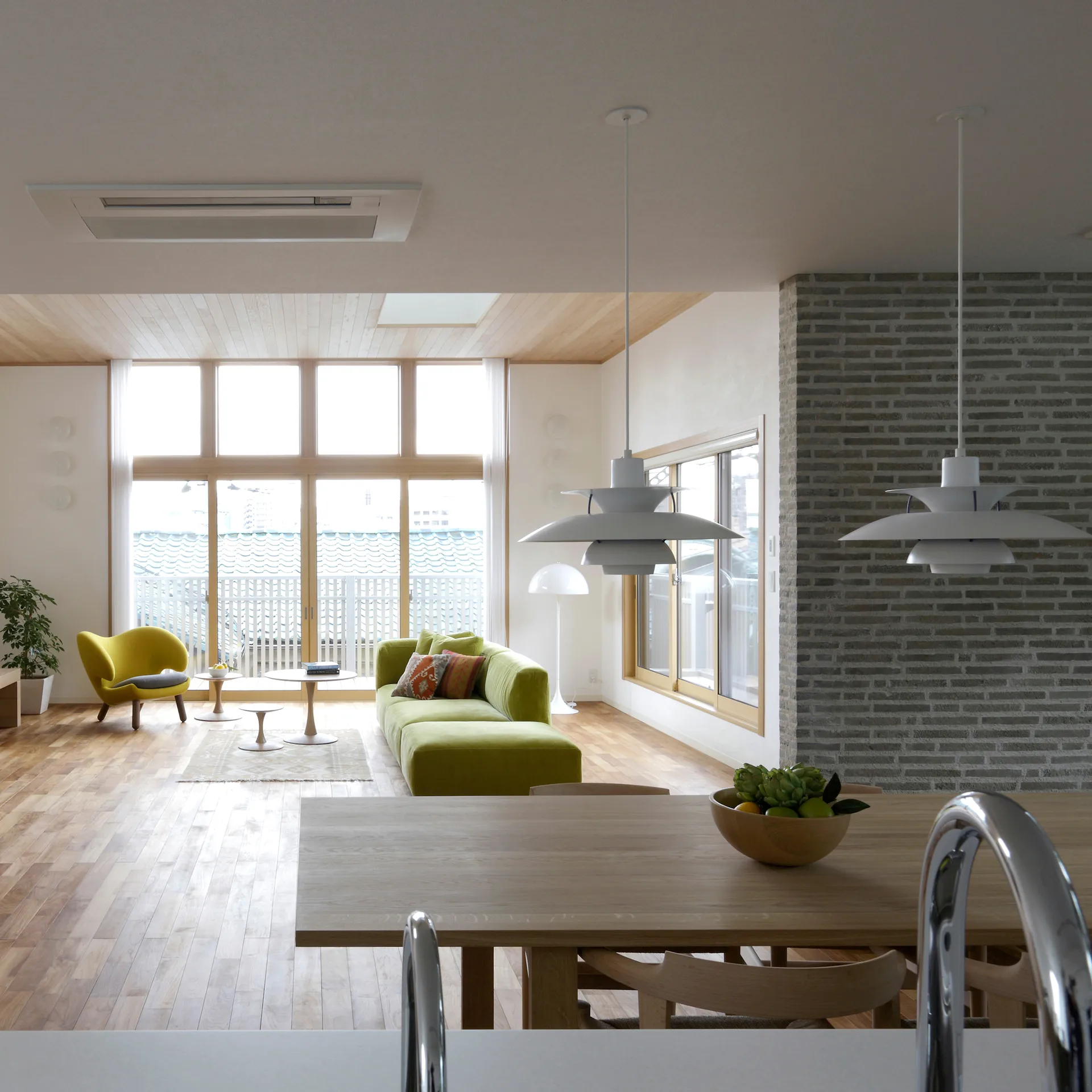 Lampa wisząca PH 5, Klasyczna biel Louis Poulsen