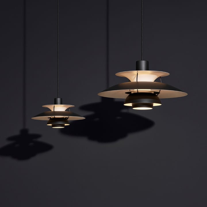 Lampa wisząca PH 5 monochromatyczna, Czarny Louis Poulsen