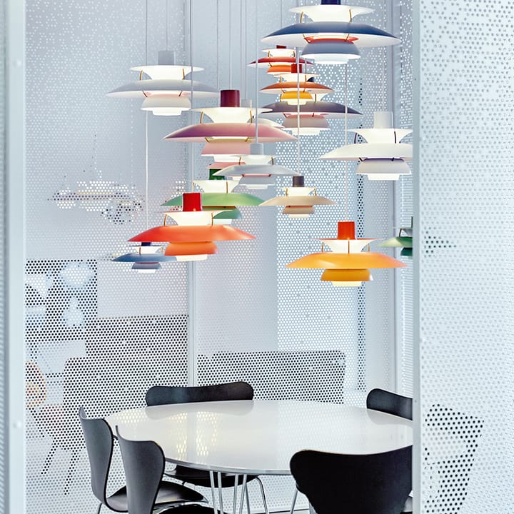 Lampa wisząca PH 5, Różowy Louis Poulsen