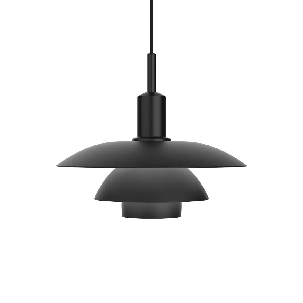 Lampa wisząca PH 5/5 LED, Czarny, metal Louis Poulsen