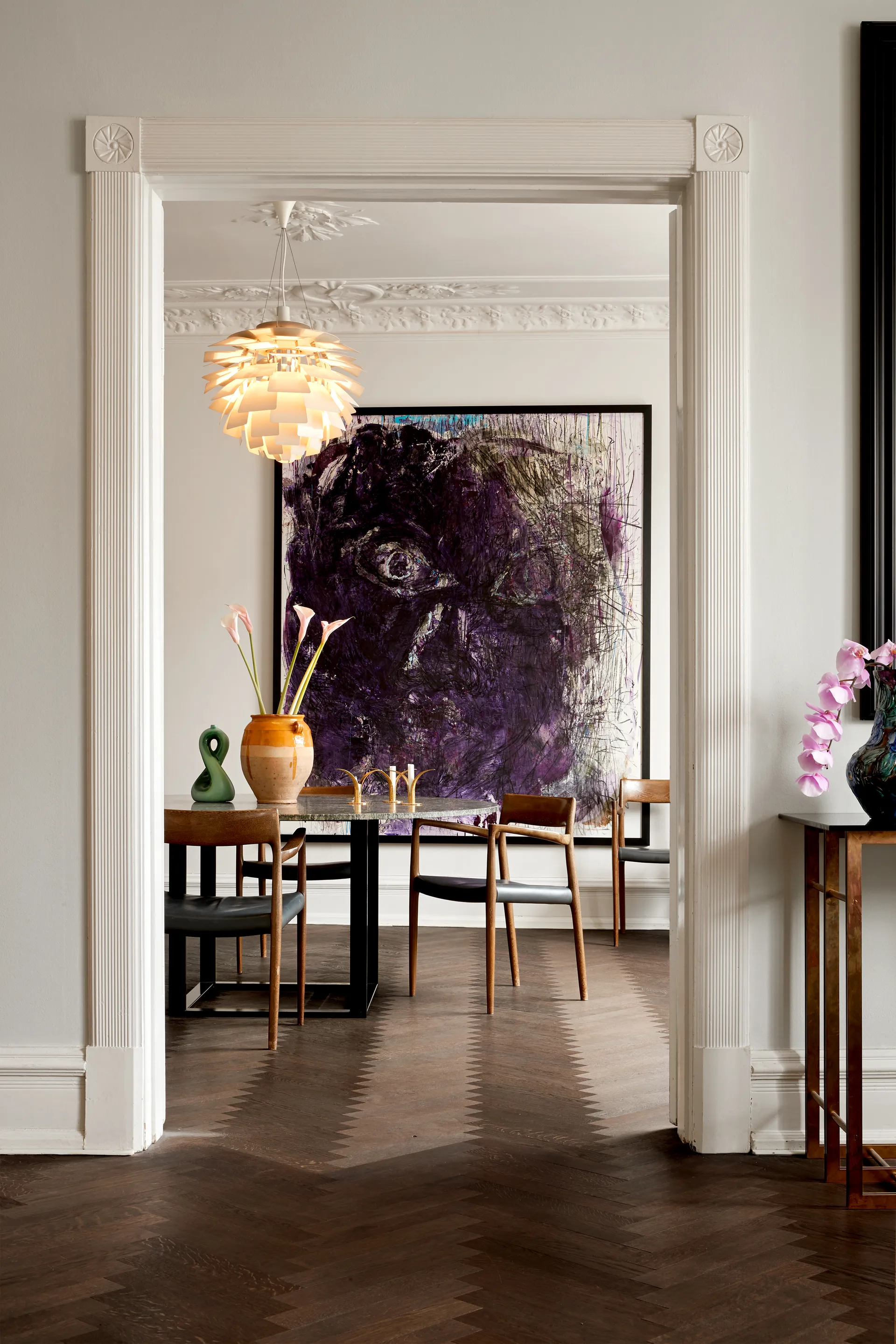 Lampa wisząca PH Artichoke Ø48 cm, Biały Louis Poulsen