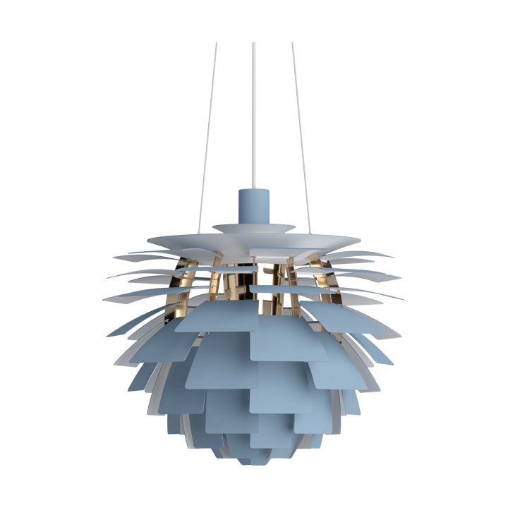 Lampa wisząca PH Artichoke Ø48 cm - Dusty blue-brass metallised - Louis Poulsen