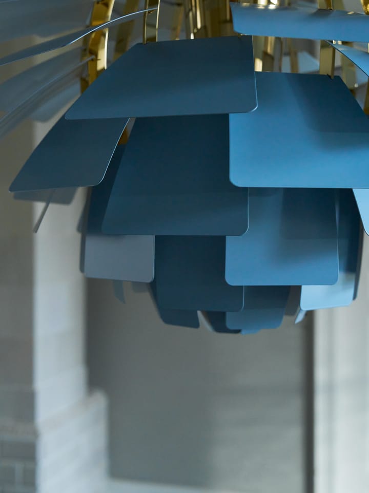 Lampa wisząca PH Artichoke Ø48 cm, Dusty blue-brass metallised Louis Poulsen