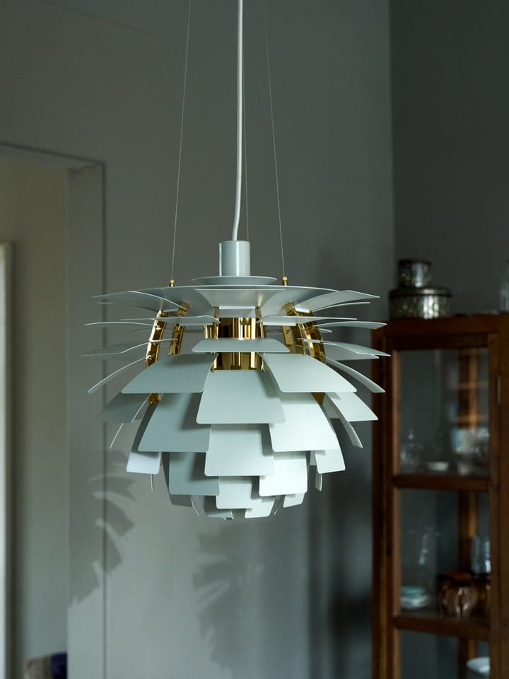 Lampa wisząca PH Artichoke Ø48 cm, Dusty green-brass metallised Louis Poulsen