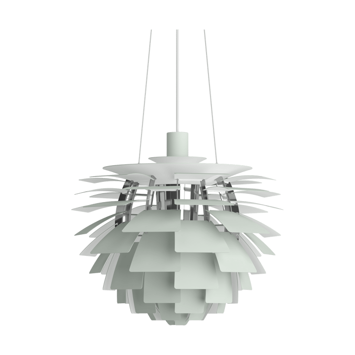 Lampa wisząca PH Artichoke Ø48 cm - Dusty green-high lustre chrome plated - Louis Poulsen