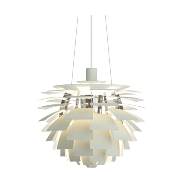 Lampa wisząca PH Artichoke Ø48 cm - Dusty green-high lustre chrome plated - Louis Poulsen