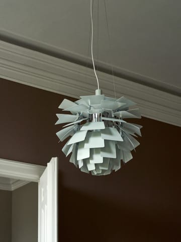 Lampa wisząca PH Artichoke Ø48 cm - Dusty green-high lustre chrome plated - Louis Poulsen