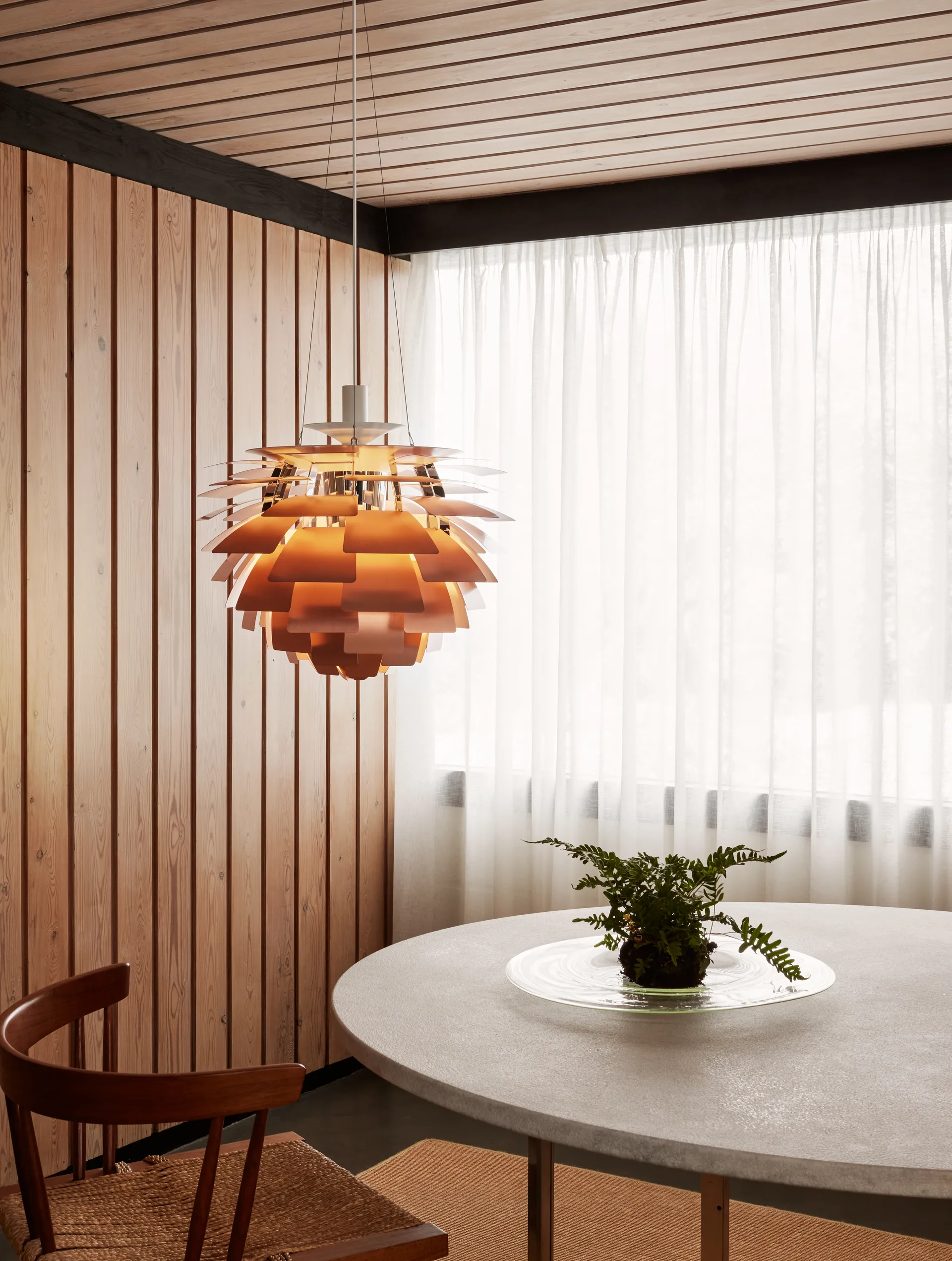 Lampa wisząca PH Artichoke Ø48 cm, Miedź Louis Poulsen