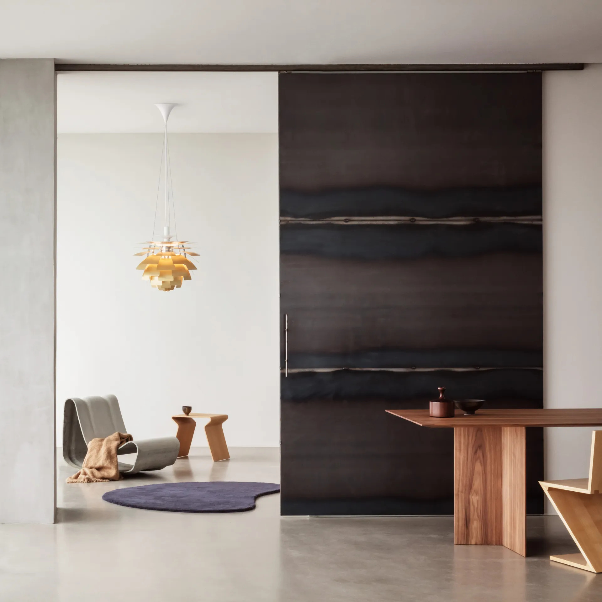 Lampa wisząca PH Artichoke Ø48 cm, Mosiądz Louis Poulsen