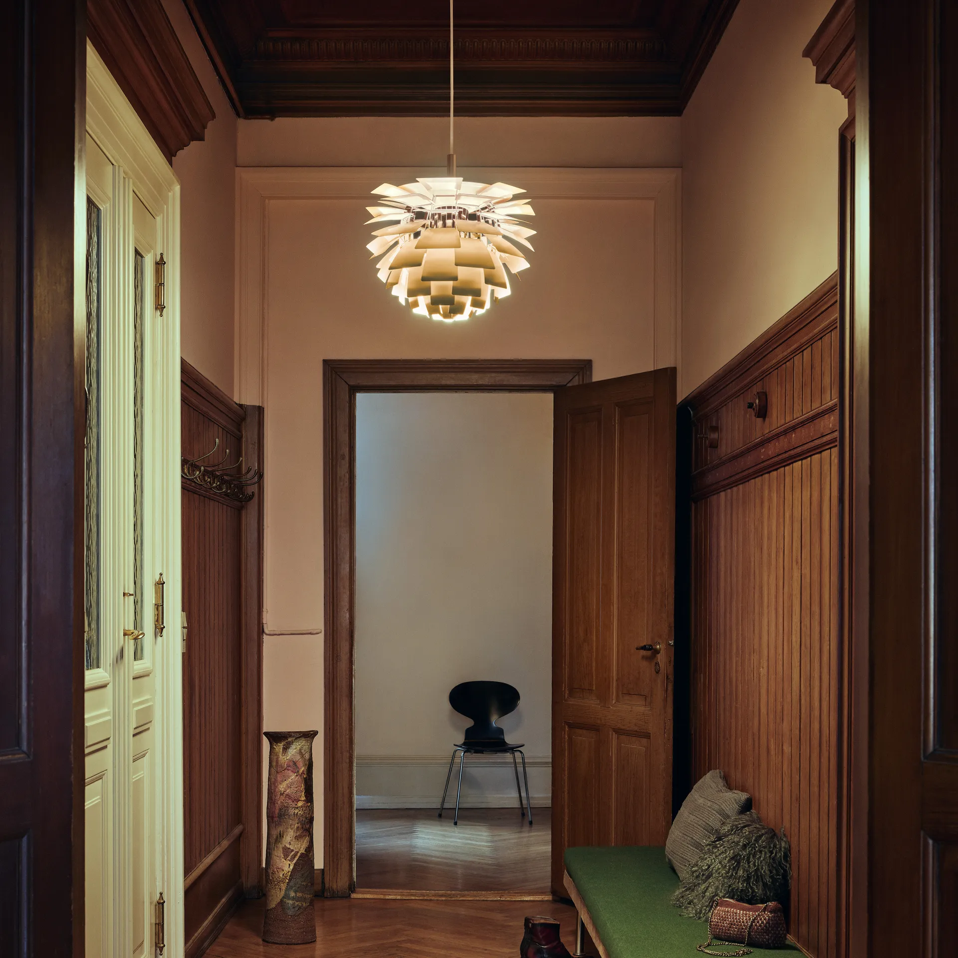 Lampa wisząca PH Artichoke Ø48 cm, Mosiądz Louis Poulsen