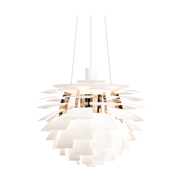 Lampa wisząca PH Artichoke Ø48 cm - Soft white-brass metallised - Louis Poulsen