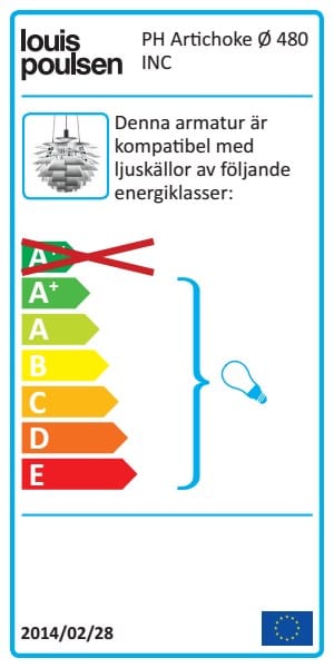 Lampa wisząca PH Artichoke Ø48 cm, Stal nierdzewna Louis Poulsen