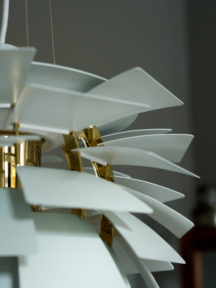 Lampa wisząca PH Artichoke Ø60 cm, Dusty green-brass metallised Louis Poulsen