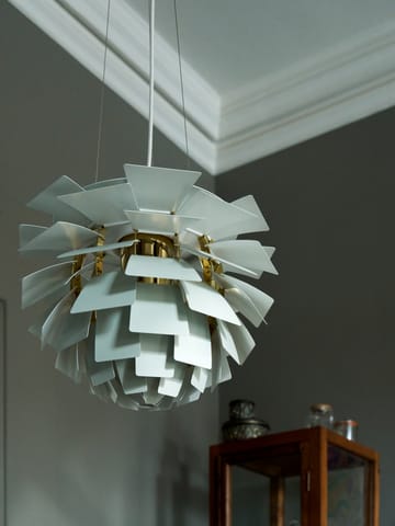 Lampa wisząca PH Artichoke Ø60 cm - Dusty green-brass metallised - Louis Poulsen