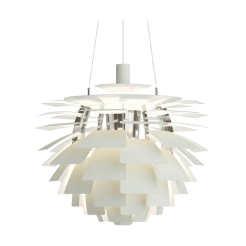 Lampa wisząca PH Artichoke Ø60 cm - Dusty green-high lustre chrome plated - Louis Poulsen