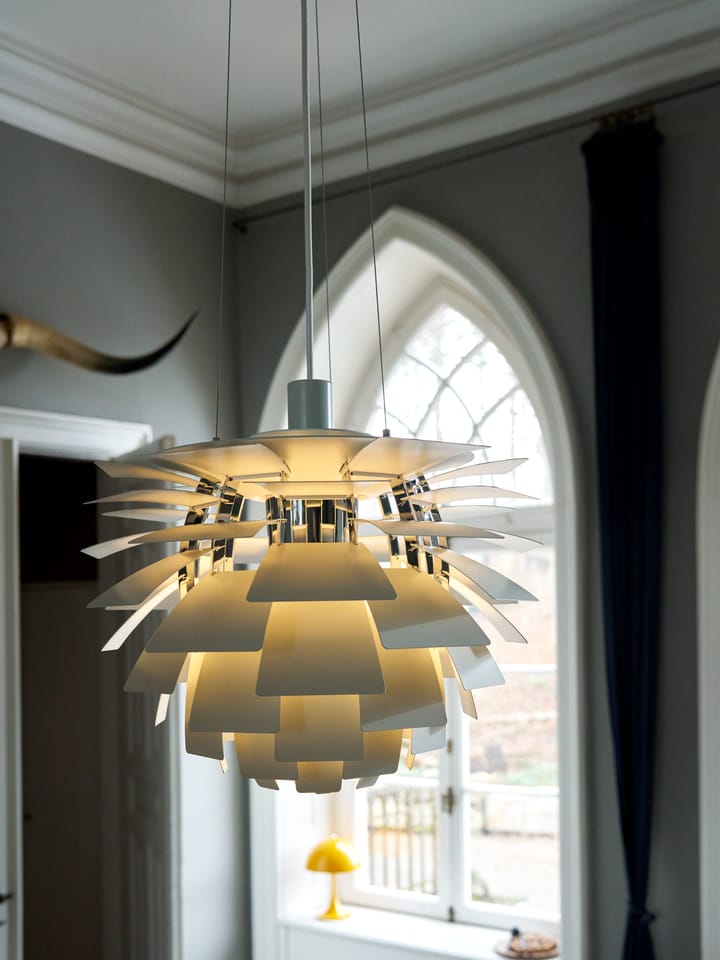 Lampa wisząca PH Artichoke Ø60 cm, Dusty green-high lustre chrome plated Louis Poulsen