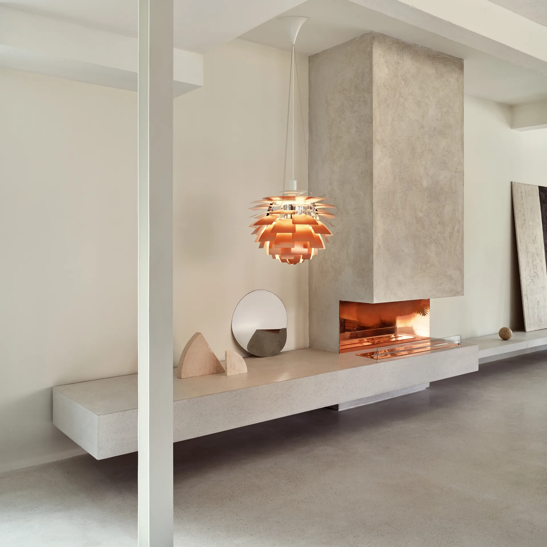 Lampa wisząca PH Artichoke Ø60 cm, Miedź Louis Poulsen