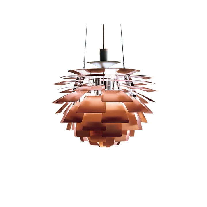 Lampa wisząca PH Artichoke LED - Miedź, Ø48 cm - Louis Poulsen