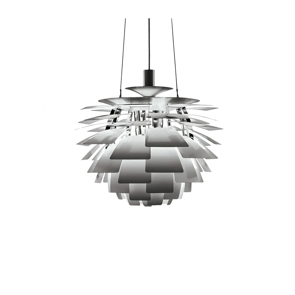 Lampa wisząca PH Artichoke LED, Stal szczotkowana, Ø48 cm Louis Poulsen